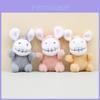 Porte-clés Âne en Peluche Adorable Jouet Animal en Peluche Doux Poupée Âne Mignonne