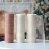 Shiny Christmas Decoration Mesh Ribbon 26cm Christmas Wrapping Ribbon  Gift Package
