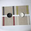 Japanese Linen Stripe Waterproof Placemat - Heat-Resistant, Anti-Slip Woven Table Mat