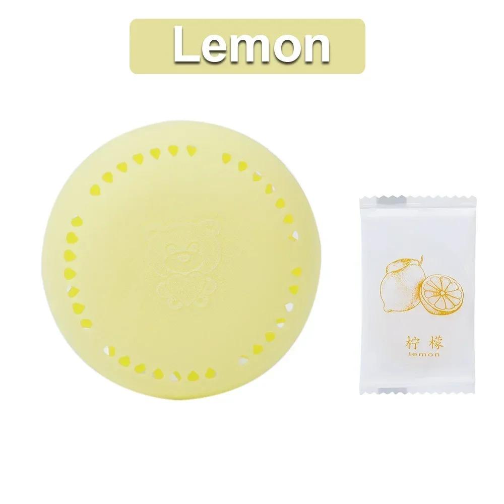 12 SETs Car Air Fresheners Toilet Aromatherapy Long Lasting Deodorization Round Solid Air Freshener Car Interior Accessories