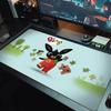 Bing Large Size Mouse Pad Large Gaming Table Cushion Non-slip Laptop Tablet Big Mousepad XXL Mat Mini PC Playmat With Lock edge
