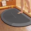 60*90CM Ultraabsorberende Hurtigtørkende Badematte- Myk, Sklisikker Diatoméjorddesign for Dusj, Badekar& Dør, Perfekt Hjemmedekorasjonstilbehør