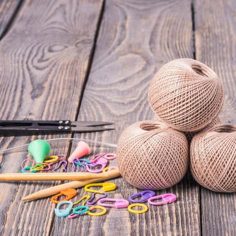 20Pieces Crochet Yarns for Beginner Hobbyist Crafting Carpet Rug Hanging Decoration