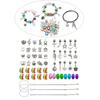 DIY Bracelet Making Kit Charms Necklace Jewelry Supplies Beads Craft Kits