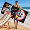 The Amazing World of Gumball Cartoon Print Beach Towel, Large Soft Quick Dry Towel for Beach Camping Swimming