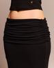 Kulsiseu Cs Folding Mermaid Skirt-073 (Black)