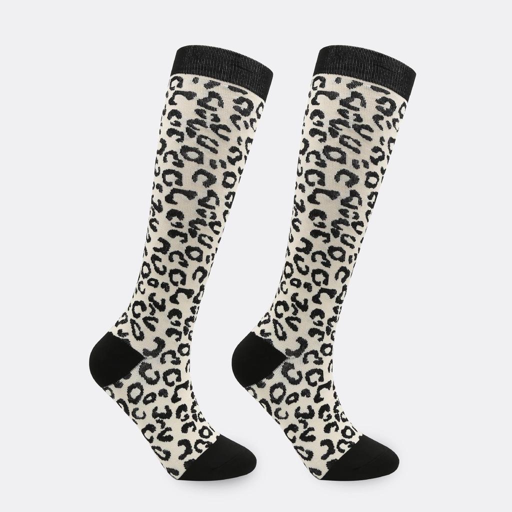 33 Styles: Sports Compression Long Socks - Elastic & Colored