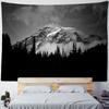 Mountain And River Impression Painting Tapestry Wall Hanging Psychedelic Hills Natural Scenery Witchcraft Hippie Home Decor
