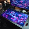 Magical Frog And Mushroom Mouse Pad Desk Mat Large Computer Office Carpet Xxl Mousepad Gamer Gaming Pc Accessories Keyboard Rug