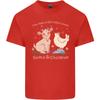 A Girl Who Loves Goats Chickens Farmer Unisexs Light Cotton TShirt