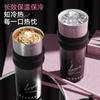 Water Bottle Large Capacity Straw Thermos Cup Summer Cold Girls Go Out Insulation Stainless Steel Water Cup