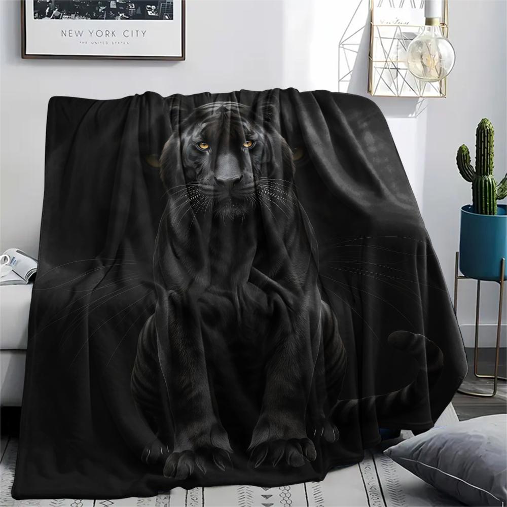 1 Pezzo Coperta in Flanella con Stampa Cartone Animato, Alta Qualità Confortevole per Tutte le Stagioni, Decorazione per la Casa, Calore e Comfort, Perfetta per Regalo di Natale Compleanno