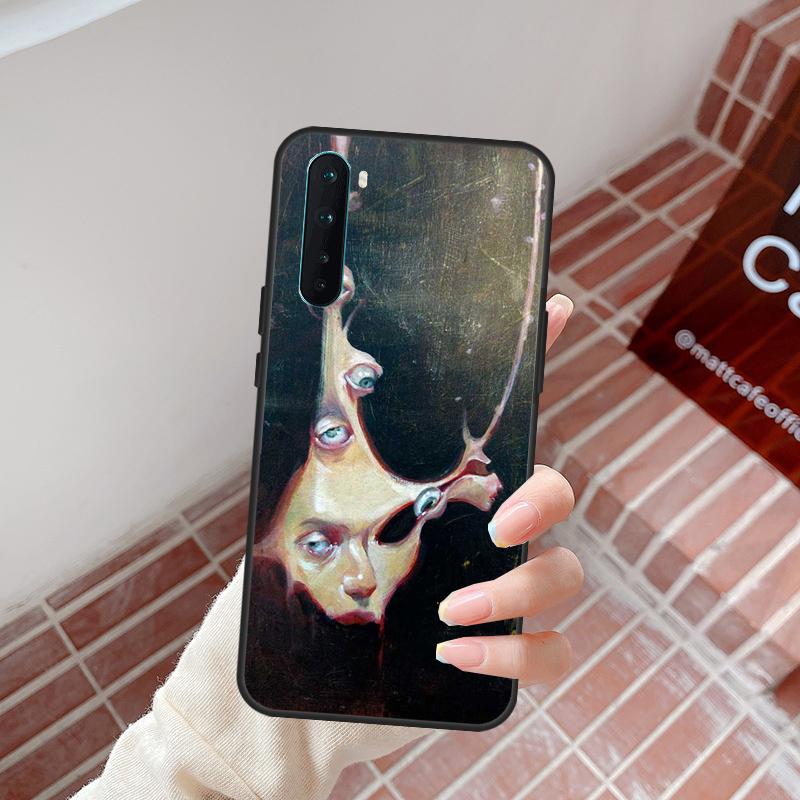 Scary Face Eyes Case For OnePlus 15 13 12 11 13T 13R 12R 10R 10T 8T OnePlus Nord 5 CE 3 4 Lite N20 N30 Cover