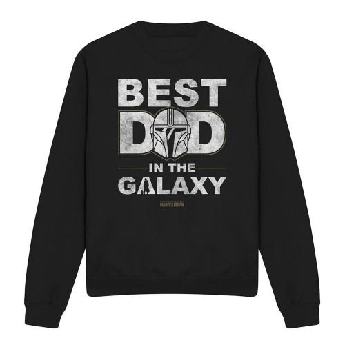 Star Wars: The Mandalorian Unisex Adult Best Dad In The Galaxy Sweatshirt