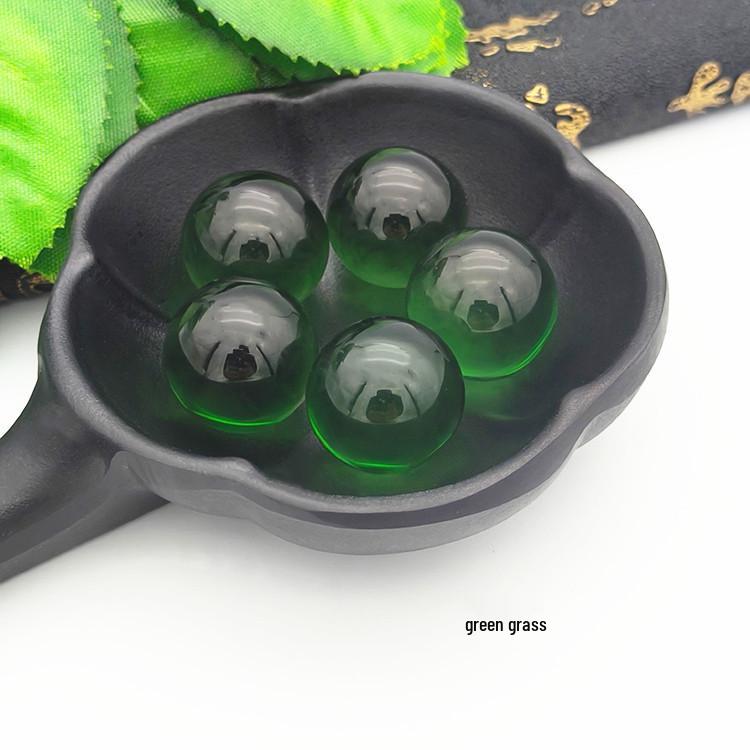 Xingtai Colored Crystal Glass Light Ball Bead Ornament