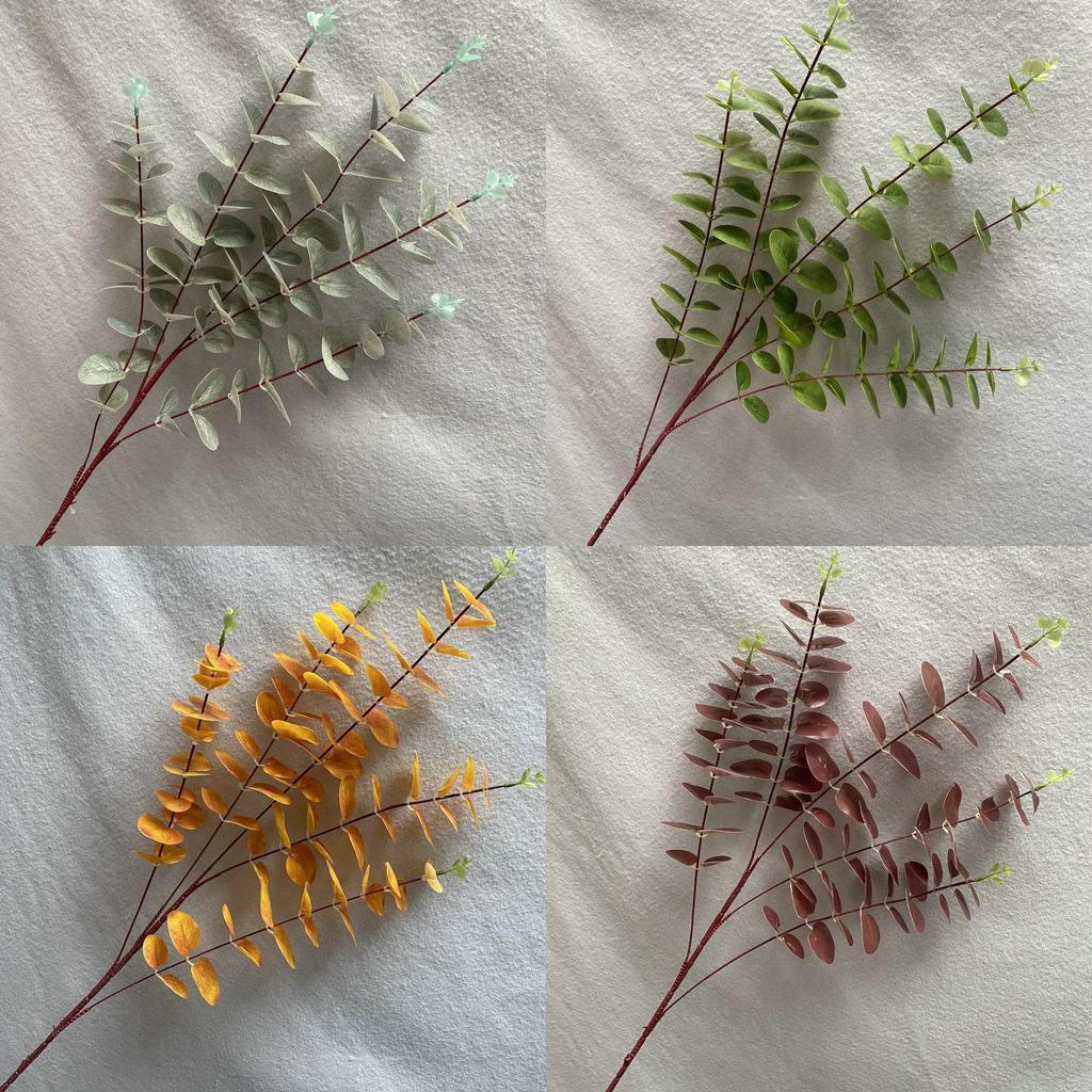 3d Printed Money Leaf Artificial Plant With Vibrant Colors For Living Room Decor