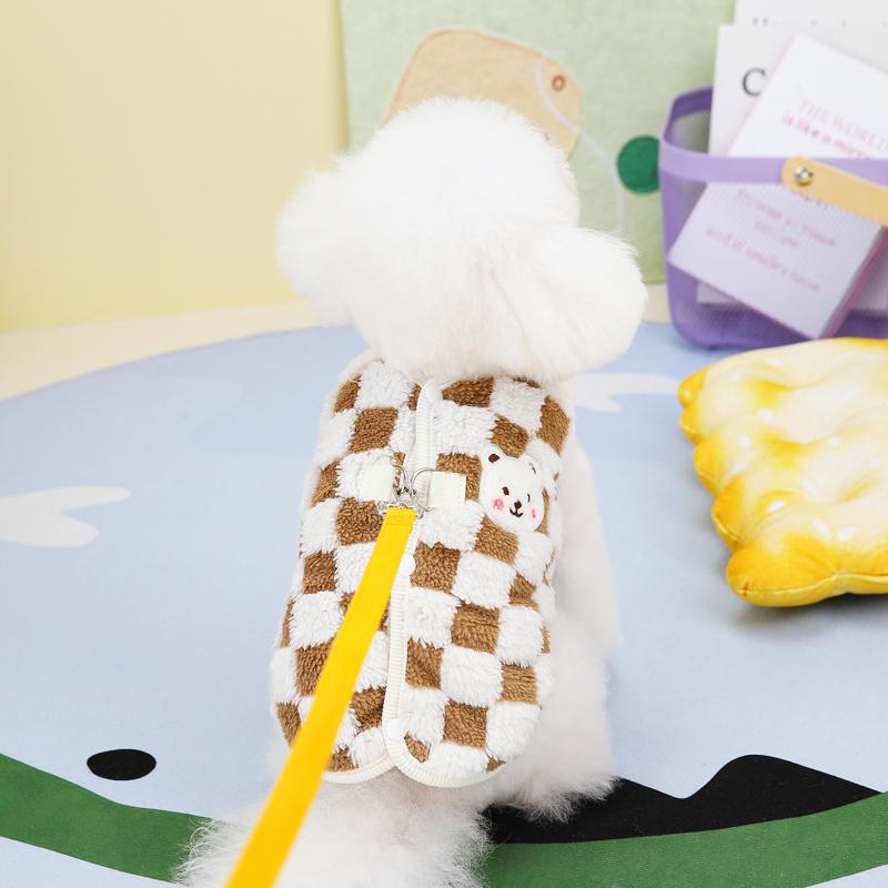 Soft Fleece Dog Jacket Vest Winter Dog Clothes for Small Dogs Cats Warm Coat Chihuahua Clothing French Bulldog Pug Pet Costume