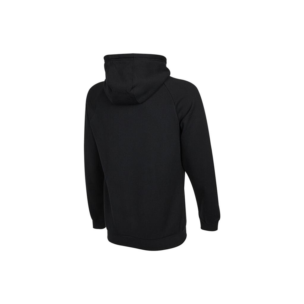 Adidas Originals Trefoil Pattern Sports Pullover Hoodie Men Hoodie Black H37736