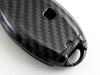 BRIGHTZ Carbon Fiber Smart Key Case for T32 with NT X-Trail (Black) [KEY-CASE-022] (Compatible HNT32, HT32, NT32, HNT, HT, 32, Xtrail)