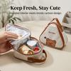 Portable Cartoon Bento Box Storage Bag Mini Oxford Insulated Lunch Bag Students Waterproof Food Thermal Bag Picnic Cooler Bag