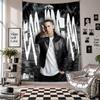 Wall TapestryEminem Art Hanging Cloth Decorative Background Cover for Room Decoration