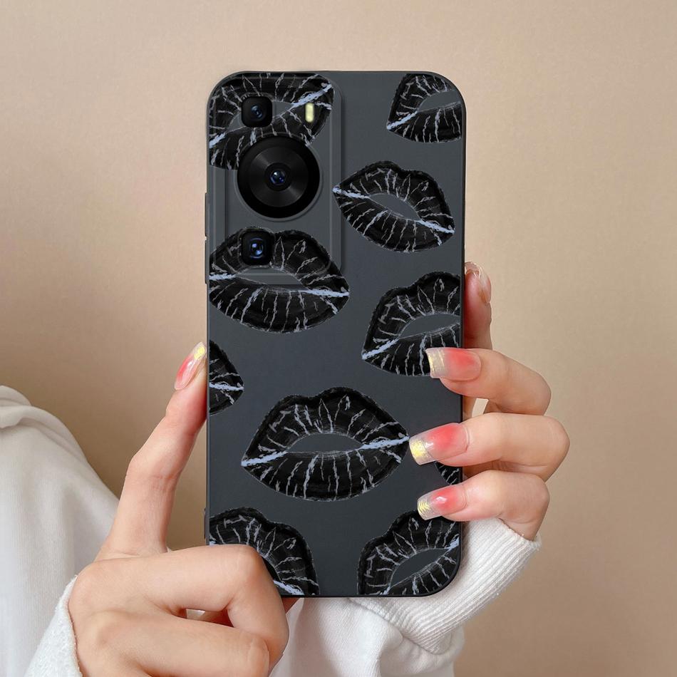 Für Huawei P60 Pro Art Handyhülle Süßes Design Weiche Flüssigsilikon-Rückabdeckung Für HuaweiP60 P 60 Anti-Drop Langlebiger Stoßfänger Funda