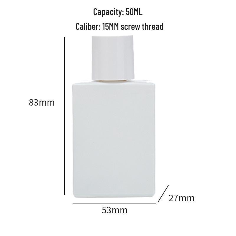 High-Quality Bayonet Glass Perfume Bottle with Thickened Design and Press Spray