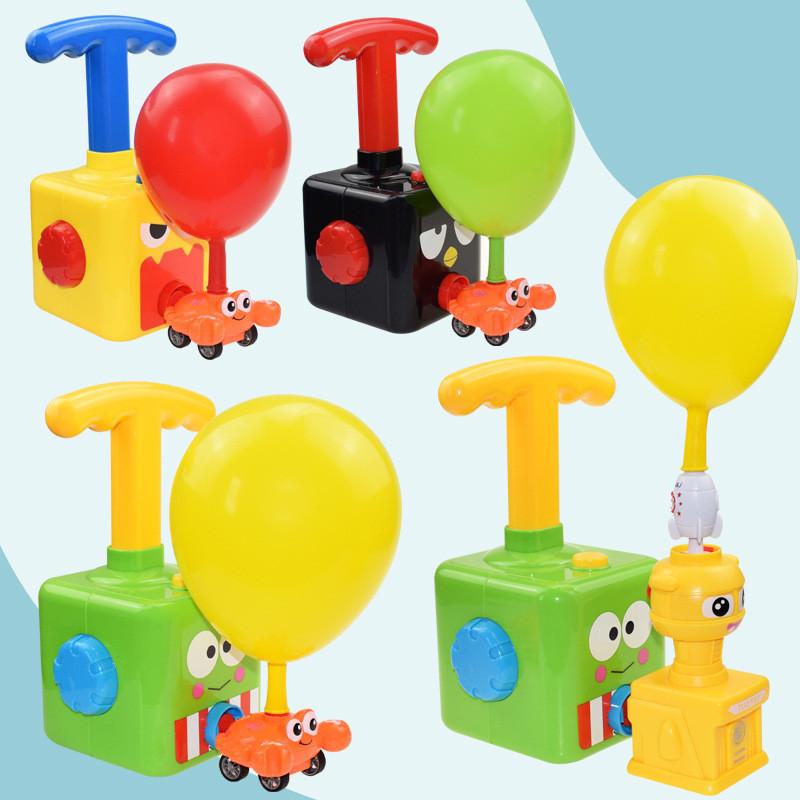 Exciting Air-powered Balloon Car For Kids Educational Toy With Multiple Colors