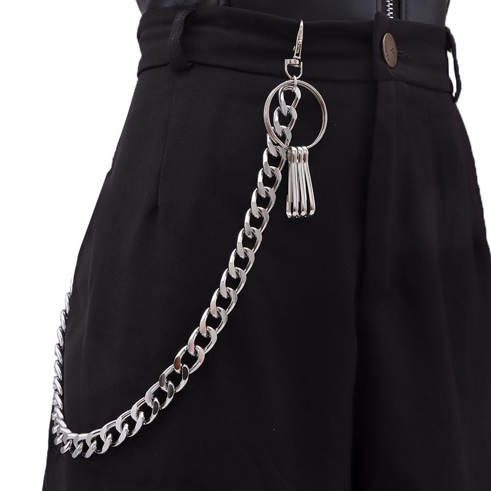 

Metal Hip Chain With Tassels For Men And Women Summer Hip Hop Style Jewelry Silver A