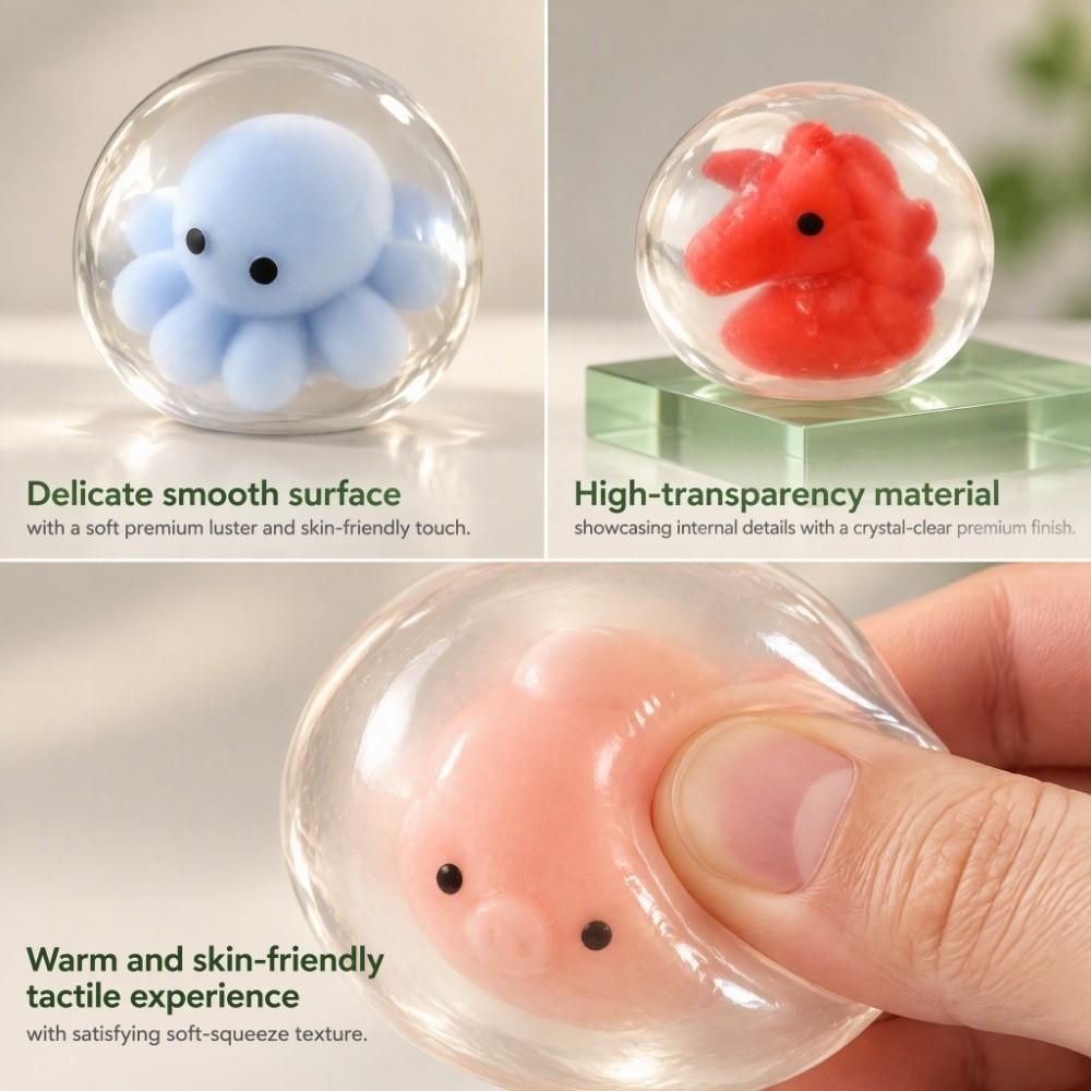 Soft Squeeze Toy Slow Rising Fidget Ball Calming Sensory Fidget Toy  School