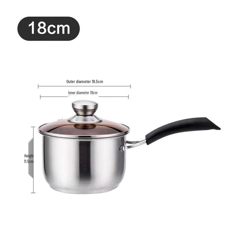 Wutuo Stainless Steel Non-stick Milk Pot