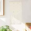 Wall Hanging - VIDAXL - 40x80 Cm - Cotton - Cream Color - Bohemian