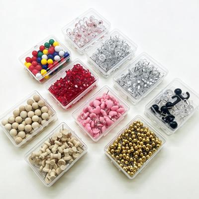 Invisible Thumbtacks: Clear Push Pins for Photos, Decorations, and Message Boards
