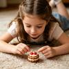 Realistic Cake Squeeze Toy Soft Stress Relief Toy Slow Rising Squeeze Toy Fidget Toy for Adults Kids Anxiety Relief