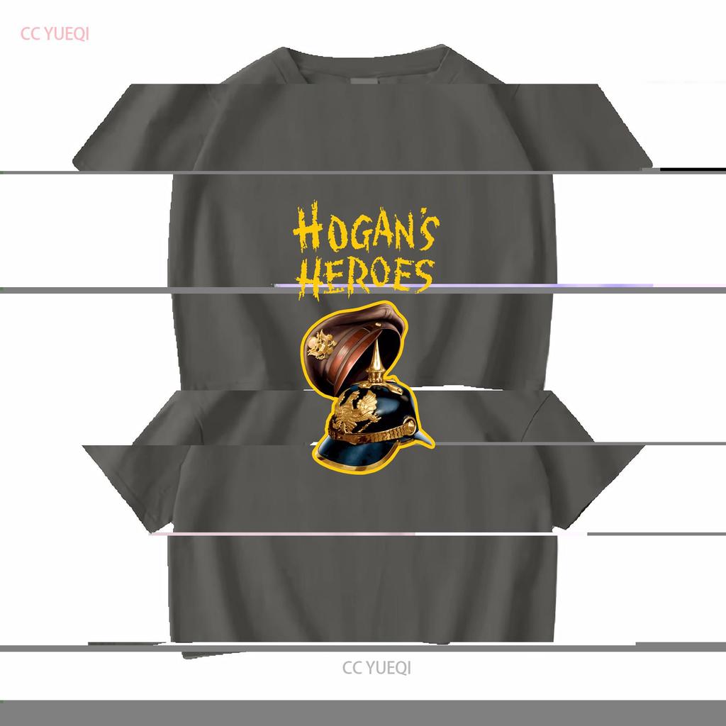 New Hogans Heroes 1965 Logo T Shirt S 3xl Long Sleeves Vintage Washed Soft Fashion Top For Everyday Wear Breathable