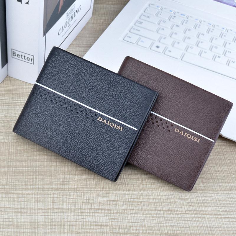 Мужской короткий кошелек — фото 3