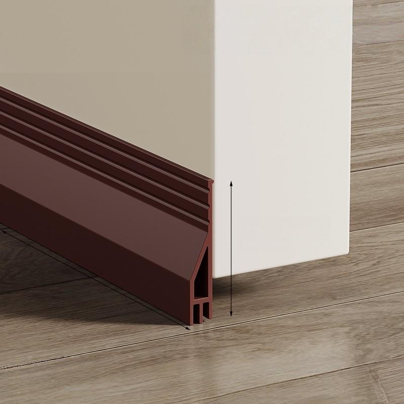1PC 1m/39.37inch Door Bottom Seal Strip Flexible Windproof Insect-proof Noise Reduction Home Draft Stopper Tear-resistant Seal B