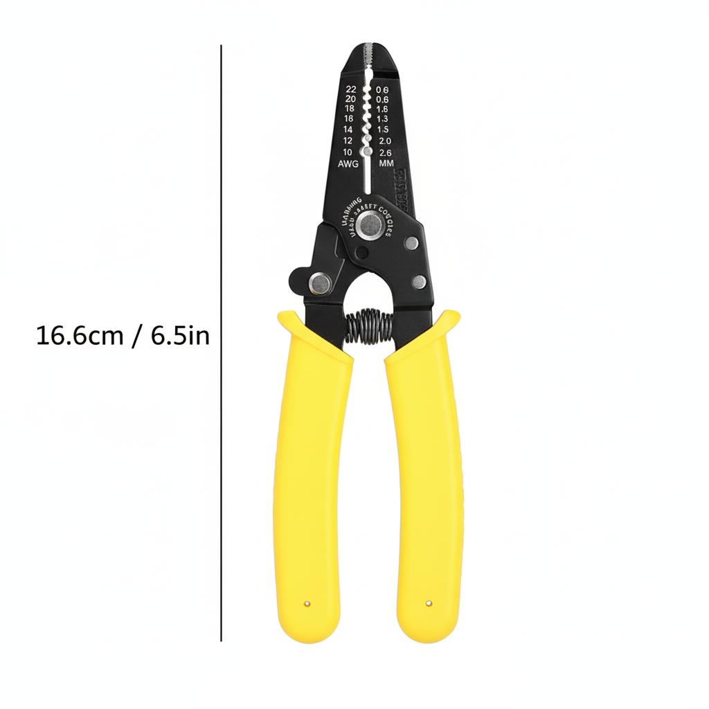 Electrician Multifunction Wire Stripping Pliers With High-Carbon Steel For Home Repair And Cable Cutting