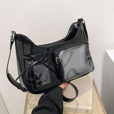 Harajuku JK Shoulder Bag Pvc Lolita Handbag Portable Transparent Itabag  Student