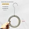 Large Transparent Crystal Acrylic Clothes Hook Clip with Stainless Steel for Socks and Pants