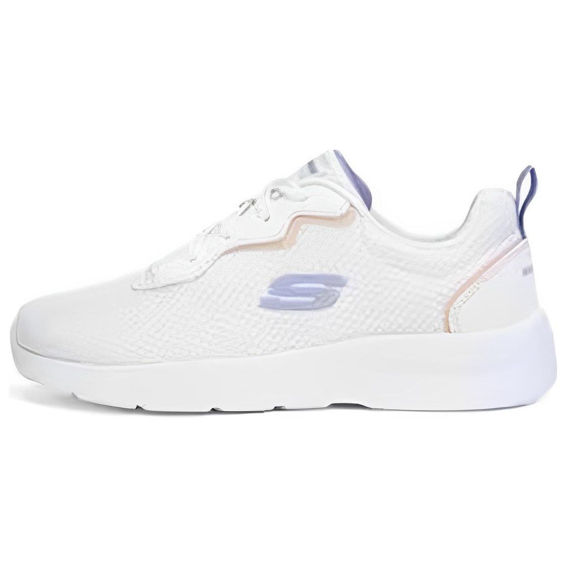 Skechers Dynamight 2.0 Round Toe Lace-Up Cushioning Breathable Low-Top Running Shoes Women sneaker White 149692-OFWT 39