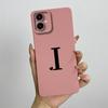 Case For Samsung A07 Cute Lover Letters Soft Phone Back Cover For Galaxy A07 4G Full Protection Liquid Silicone Shockproof Funda