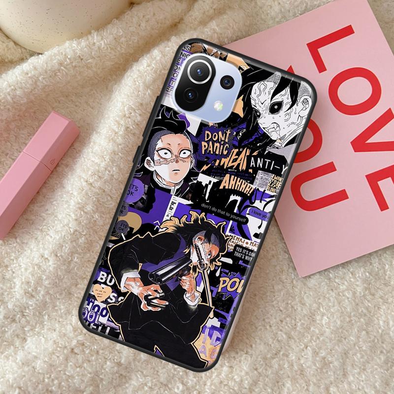 Anime Shinazugawa Genya Fall Für POCO X4 Pro F3 M3 M4 Pro X3 Pro GT Telefon Abdeckung Für Xiaomi 12 11T Pro Mi 11 Lite