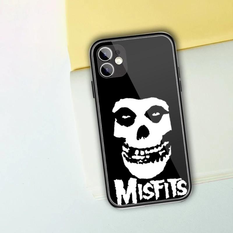 Cool Misfits Glenn Danzig Phone Case For IPhone 14 13 12 11 XS X 8 7 6 Plus Mini Pro Max SE 2022 Black PC TPU Glass Phone Cover