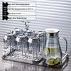 Hitzebeständiges Glasbecher-Set mit Henkel für Tee und Saft - Großes Fassungsvermögen, Hochwertiges Gefühl, Leichter Luxus Design