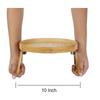 Cozy Sofa Armrest Tray Wooden Sofa Disc Foldable