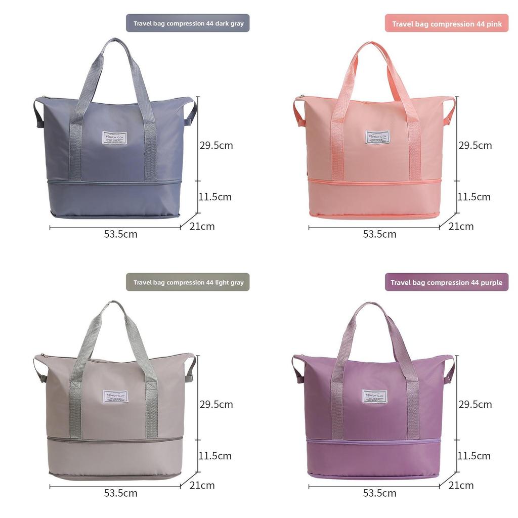 Travel Organizer Bag With Large Capacity For Suitcase Packing And Wet Dry Separation