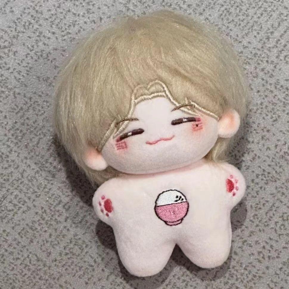 Stuffed 10Cm Anime Kpop Lee Jihoon Woozi Starfish Body Cotton Doll Cartoon Plush Doll Toy Dress-Up Clothes Fans Collectible Gift