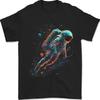 An Astronaut In Outdoor Space Men's 100% Cotton T-Shirt