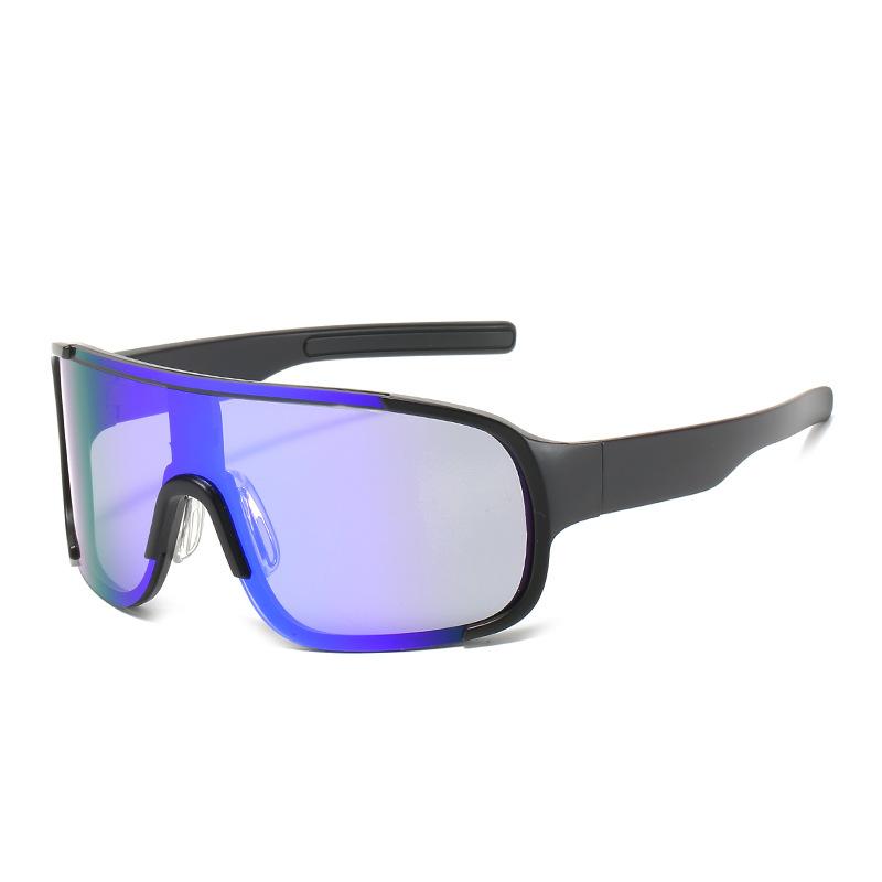 New cycling sunglasses colorful coated sunglasses sports sunglasses windproof outdoor sports glasses